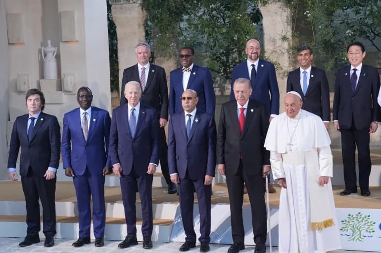 Les dirigeants du G7 soutiennent le plan de cessez-le-feu de Biden à Gaza