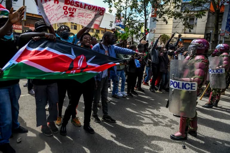 Le président l'a qualifié de trahison… Détails des manifestations sanglantes au Kenya contre les augmentations d'impôts