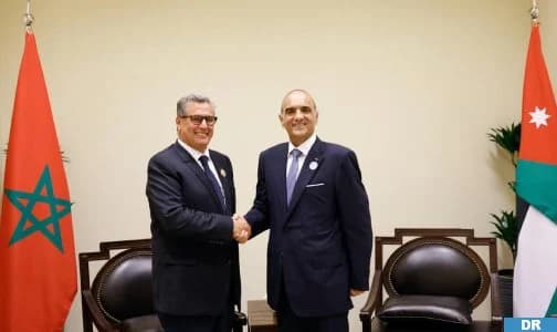 Akhannouch s'entretient avec le Premier ministre jordanien