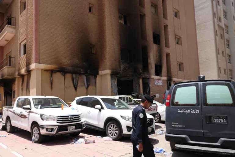 L'émir du Koweït ordonne le transfert des corps des victimes des incendies vers l'Inde et le parquet arrête les accusés