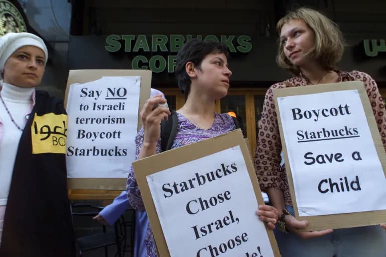 Les marques américaines souffrent du boycott pour leur soutien à Israël