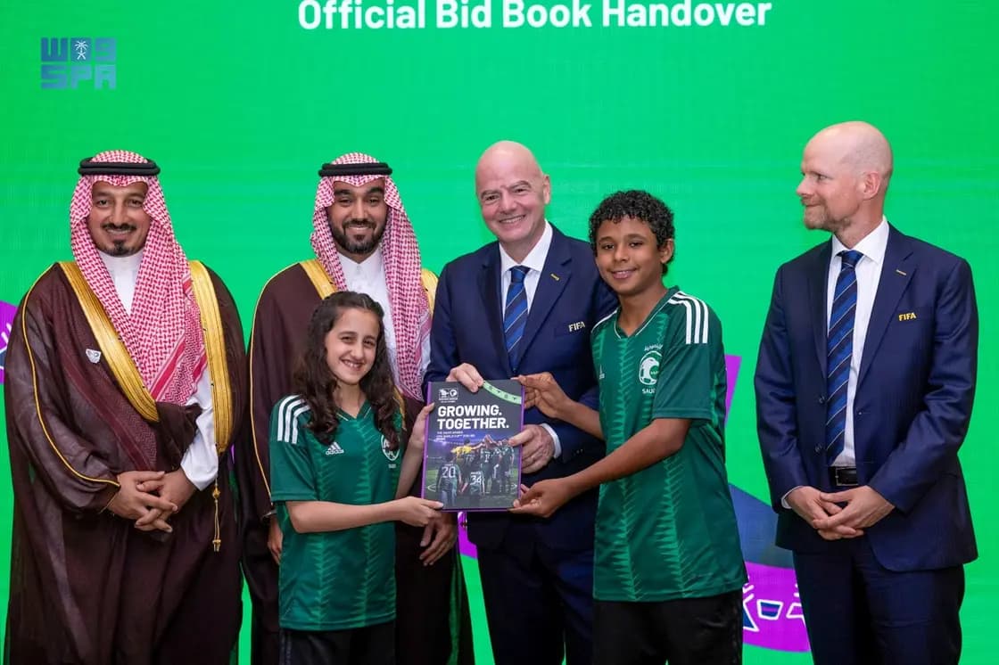 L'Arabie Saoudite Présente Officiellement sa campagne pour l'organisation du Mondial 2034 à Paris