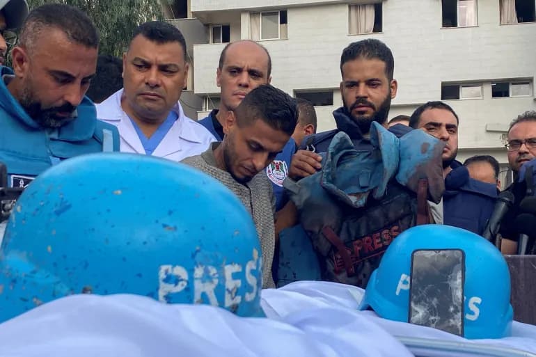 Après l'assassinat du journaliste Abu Sharia… le bilan des journalistes de Gaza s'élève à 153 morts