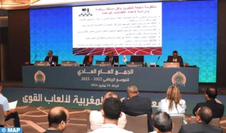 La fédération royale marocaine d’athlétisme adopte ses rapports moral et financier pour la saison 2022-2023