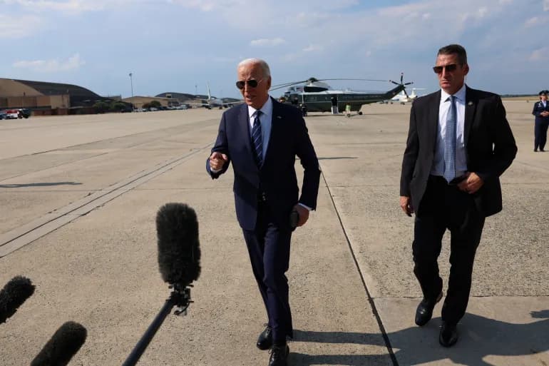 Biden parle de « la cible » et décrit l’adjoint de Trump comme un clone