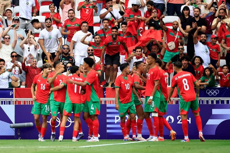 Qualification du Maroc pour les quarts de finale des Jeux Olympiques de Paris