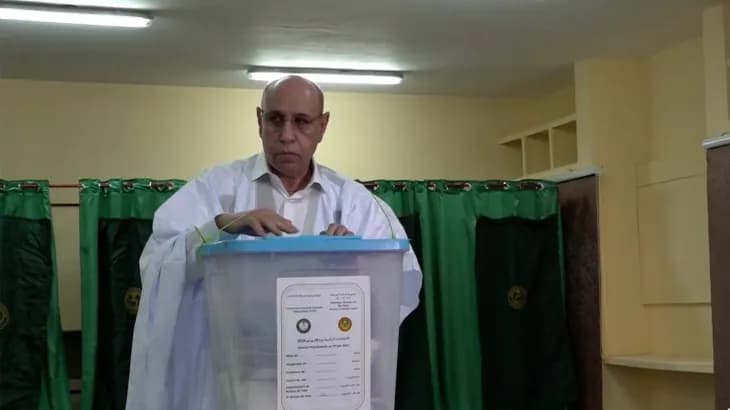 Annonce de la victoire de Ghazouani à la présidence de la Mauritanie pour un second mandat