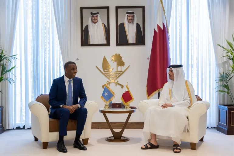Le Premier ministre qatari confirme le soutien permanent de son pays à la Somalie
