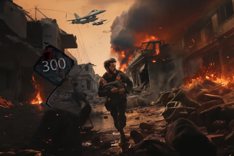300 jours de fermeté légendaire de la population de Gaza face aux massacres israéliens