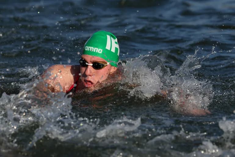 Un autre nageur olympique tombe malade après une course sur la Seine en France