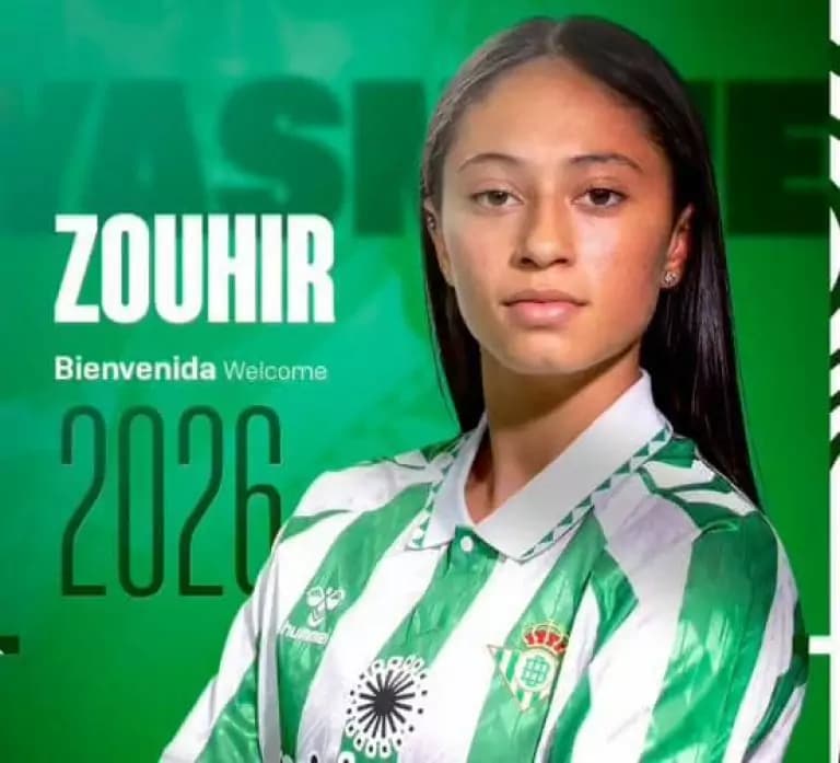 Yasmin Zouhir, la jeune internationale marocaine, s’engage avec le Real Betis