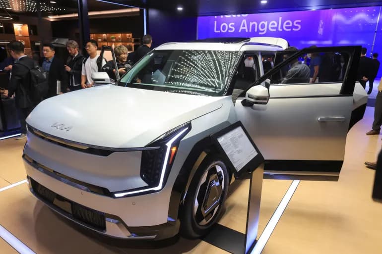 Les ventes de voitures électriques Kia doublent en Amérique