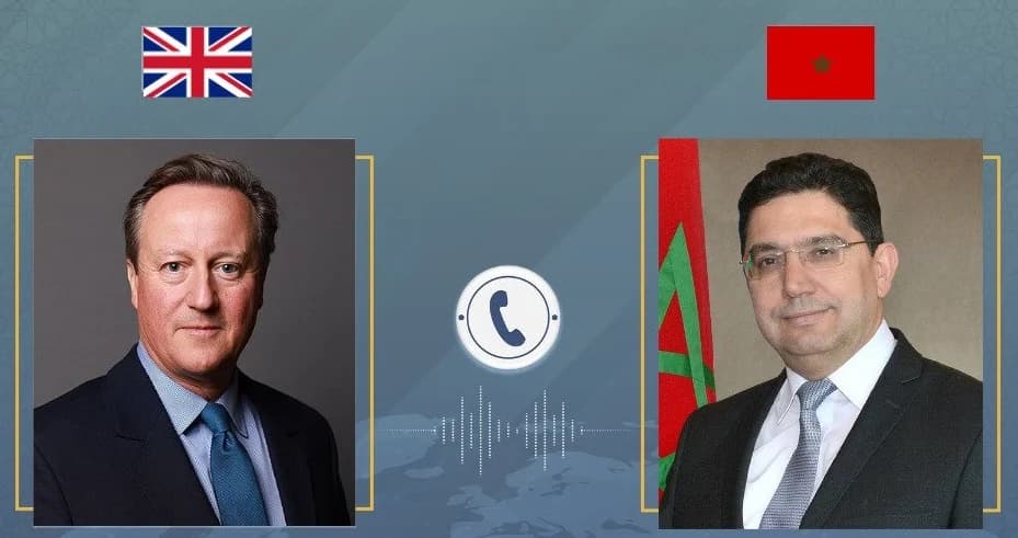 Entretien téléphonique entre M. Bourita et son homologue britannique David Lammy