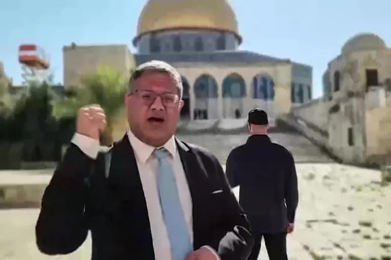 Ben Gvir envisage de construire une synagogue dans la mosquée Al-Aqsa