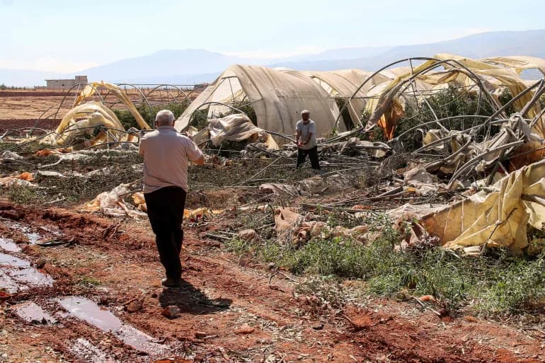 Le Hezbollah lance d'intenses attaques de missiles sur des sites israéliens dans le Golan