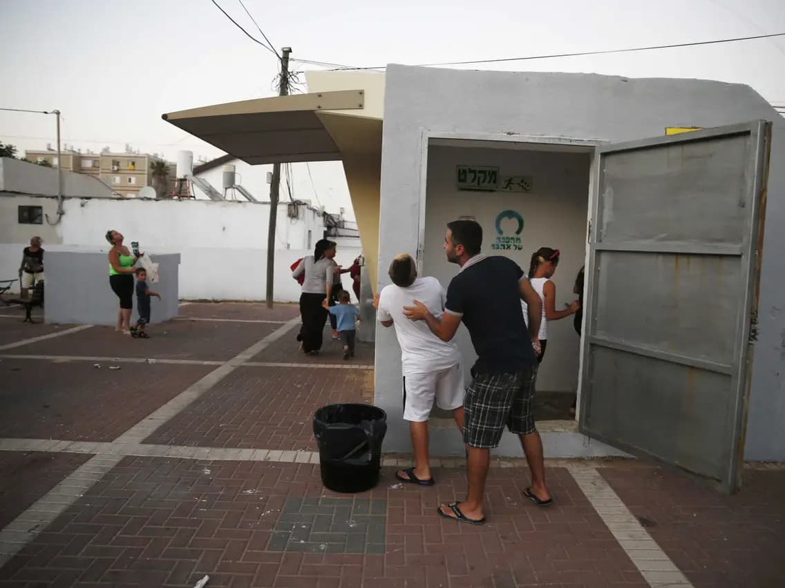 Un million d'Israéliens sont dans des abris
