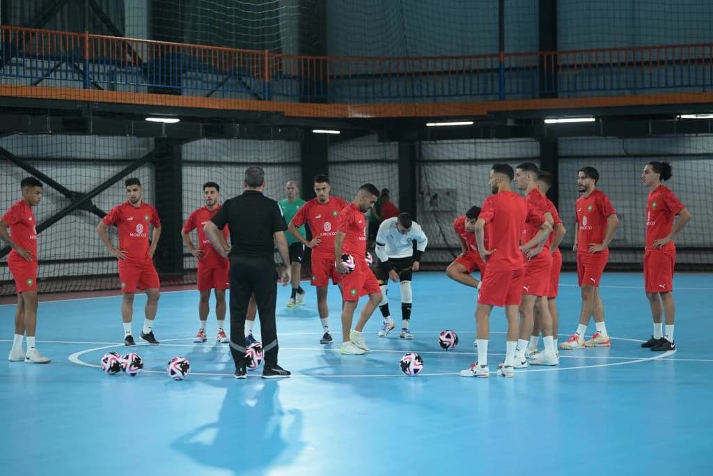 L’équipe nationale de football en salle poursuit sa préparation à Tachkent