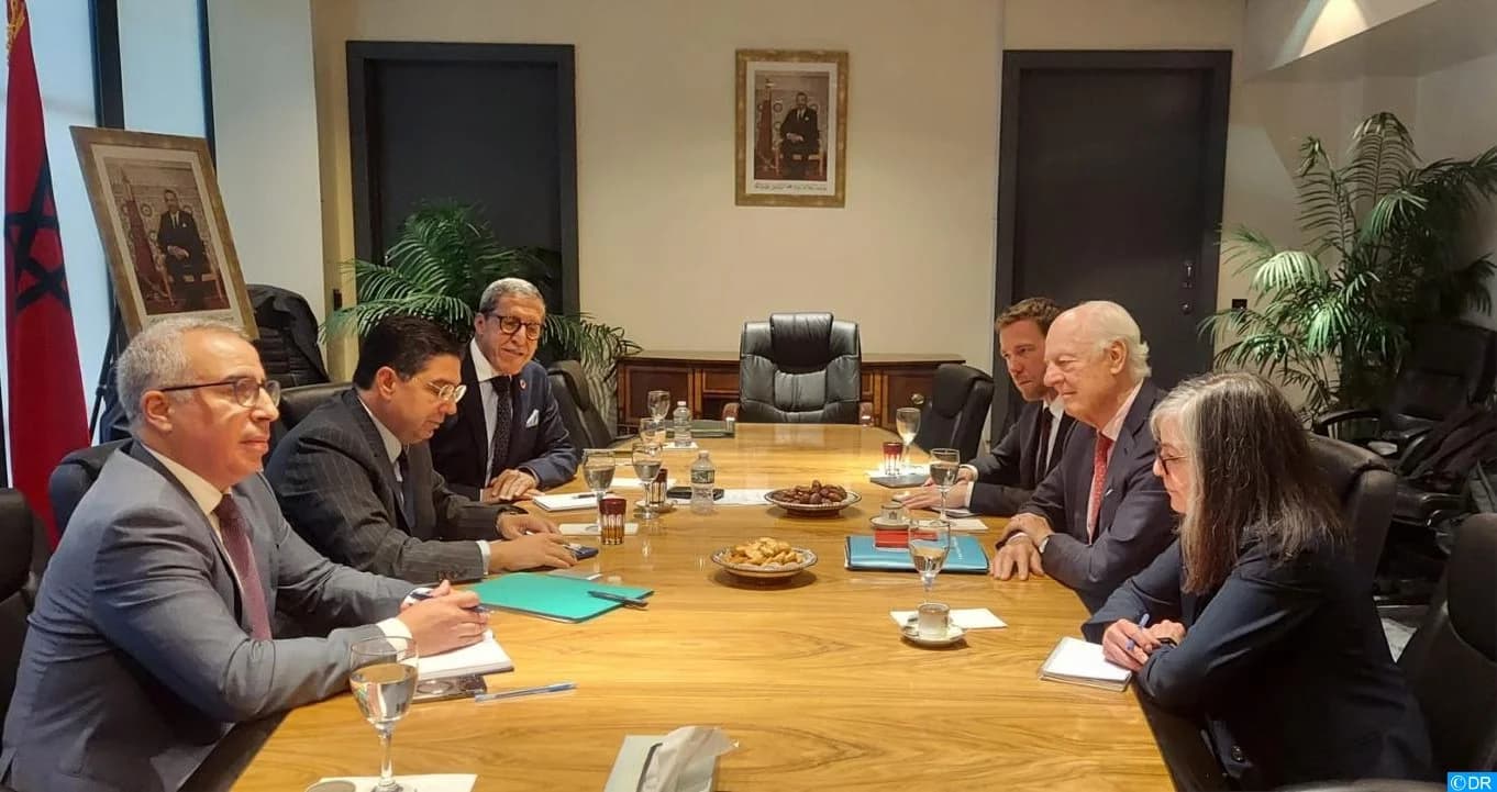 M.Bourita s'entretient avec l'envoyé personnel du Secrétaire général sur le Sahara marocain