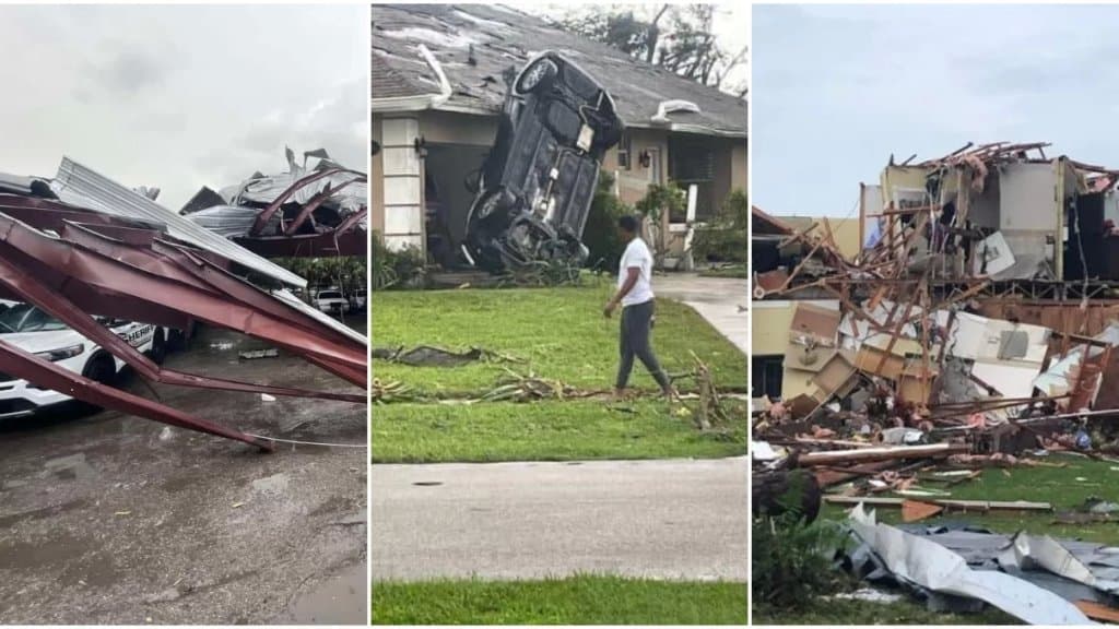 Quatre morts en Floride suite aux tornades de l'ouragan Milton
