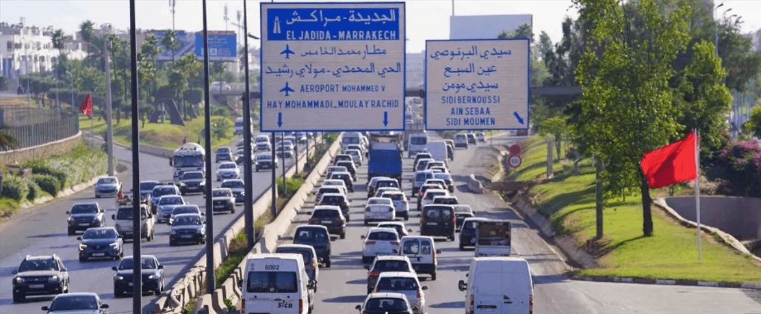 Augmentation de 6% du trafic autoroutier au Maroc durant l'été 2024