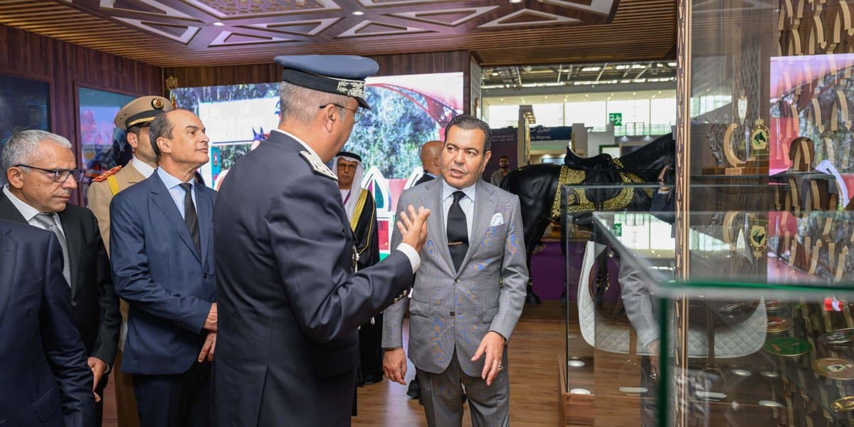 Le Prince Moulay Rachid préside l'ouverture du Salon du cheval d'El Jadida