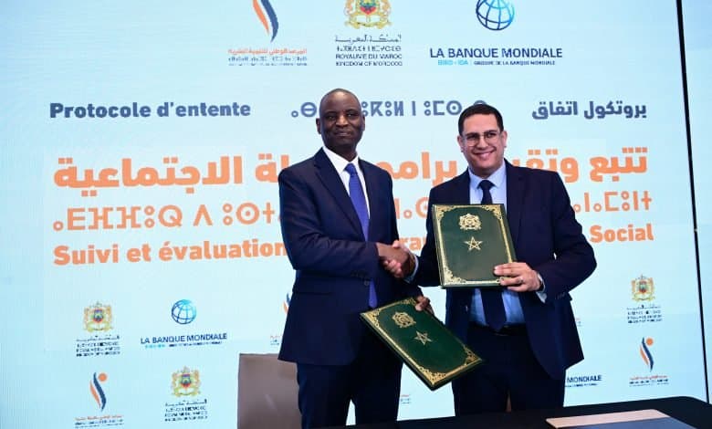 Signature d’un Protocole d’Accord entre le Maroc et la Banque mondiale