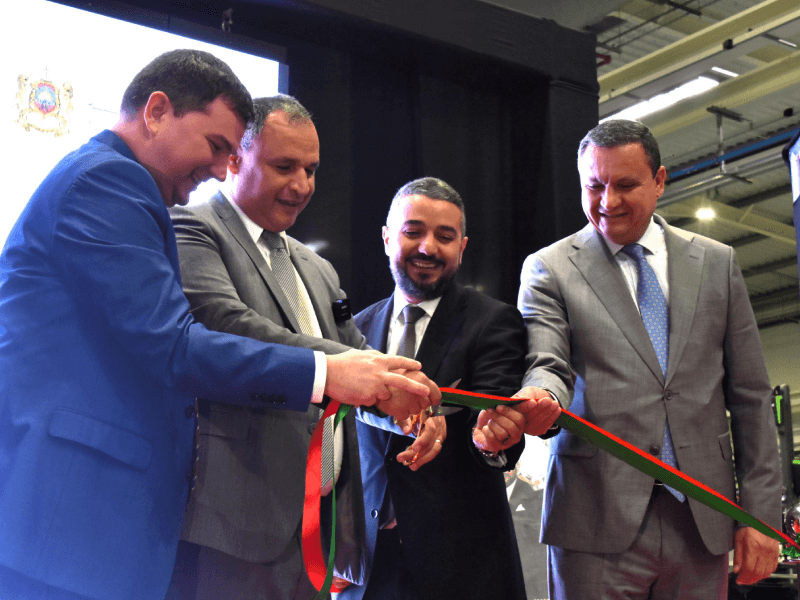 Automobile : Inauguration de l'usine du groupe MP Industry à Tanger Med