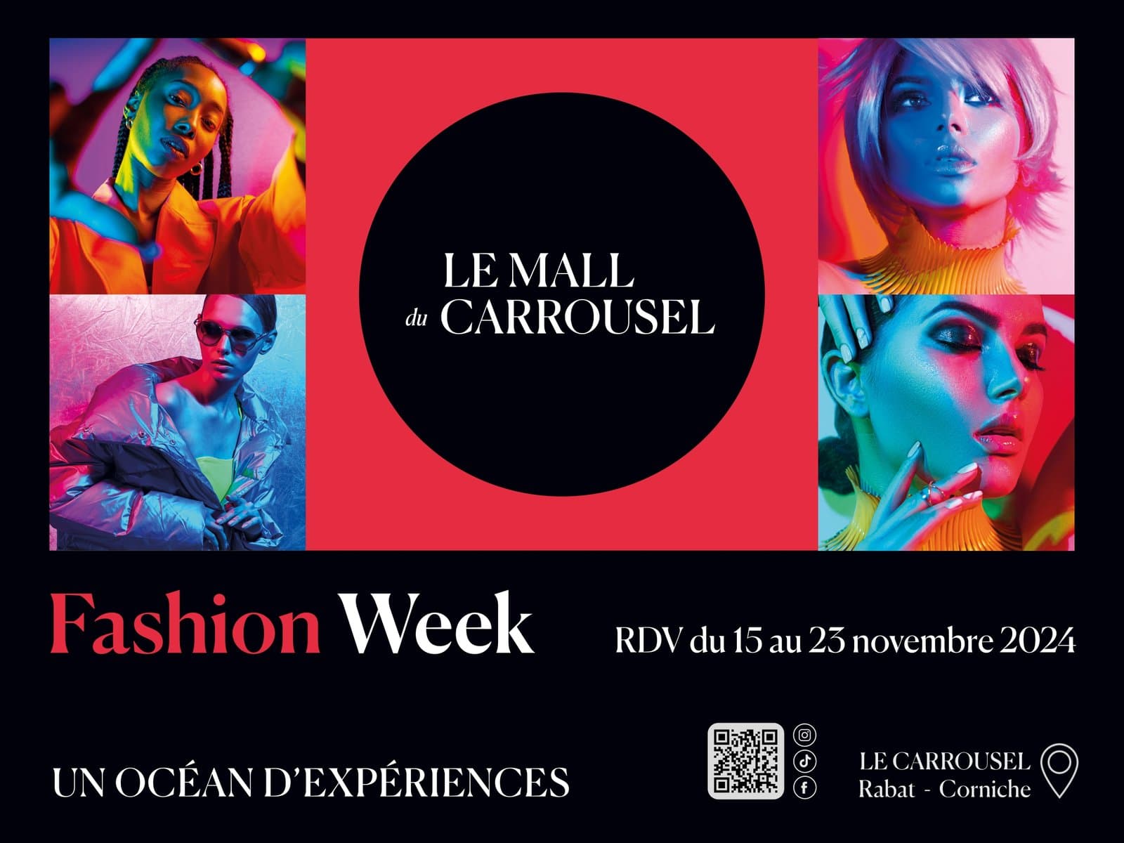 Première Fashion Week au Mall du Carrousel à Rabat