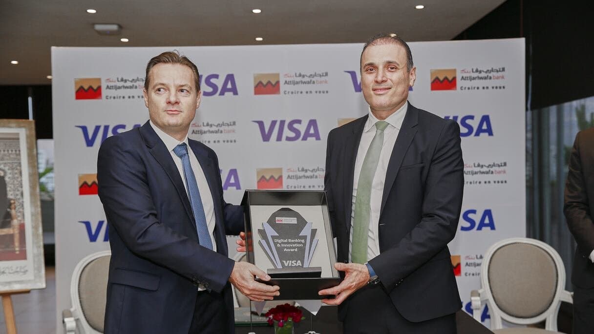 Attijari Payment Processing remporte le prix de l'innovation bancaire numérique de Visa