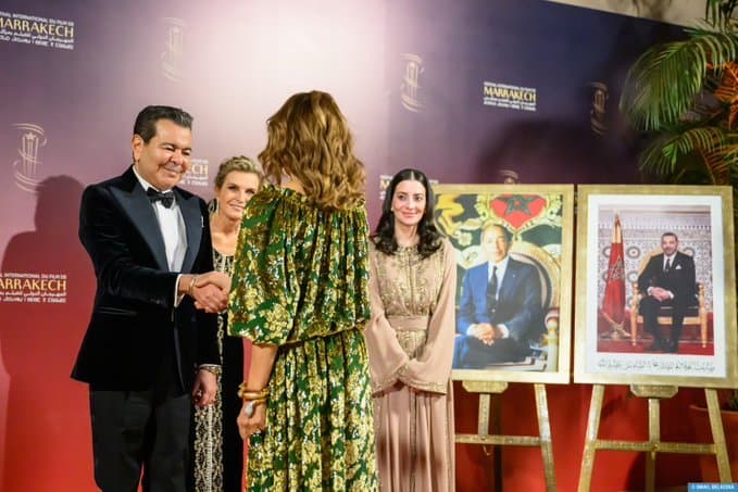 Moulay Rachid préside un dîner offert à l'occasion de l'ouverture du FIFM