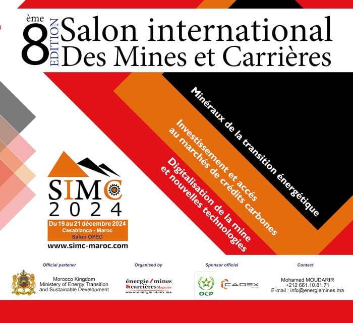 Casablanca accueille le 8ème Salon international des mines et carrières