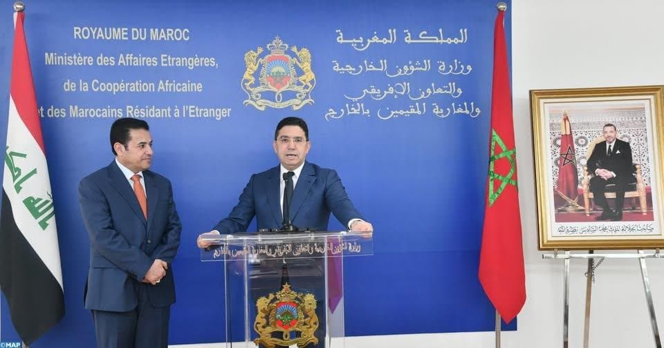 Bourita: "Les relations entre le Maroc et l'Irak sont fortes et exceptionnelles"
