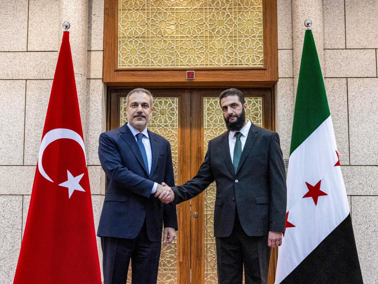 Le président syrien Ahmad al-Sharaa en visite en Turquie ce mardi