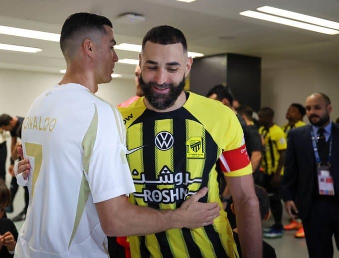 Benzema: La compétition avec Ronaldo ne fait pas partie de mes priorités