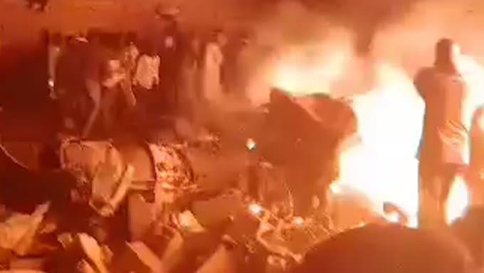 Crash d’un avion militaire au Soudan.. 19 morts à Omdurman