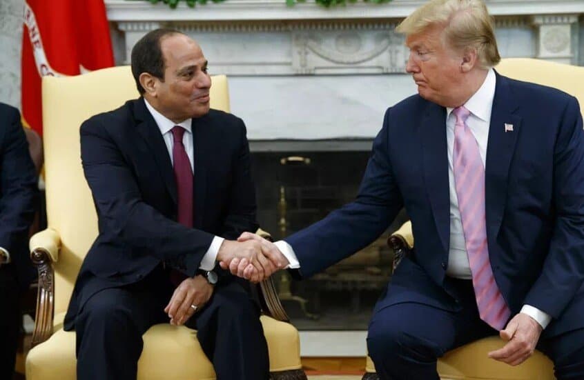 L'Égypte réagit officiellement au retrait de Trump concernant son plan pour Gaza