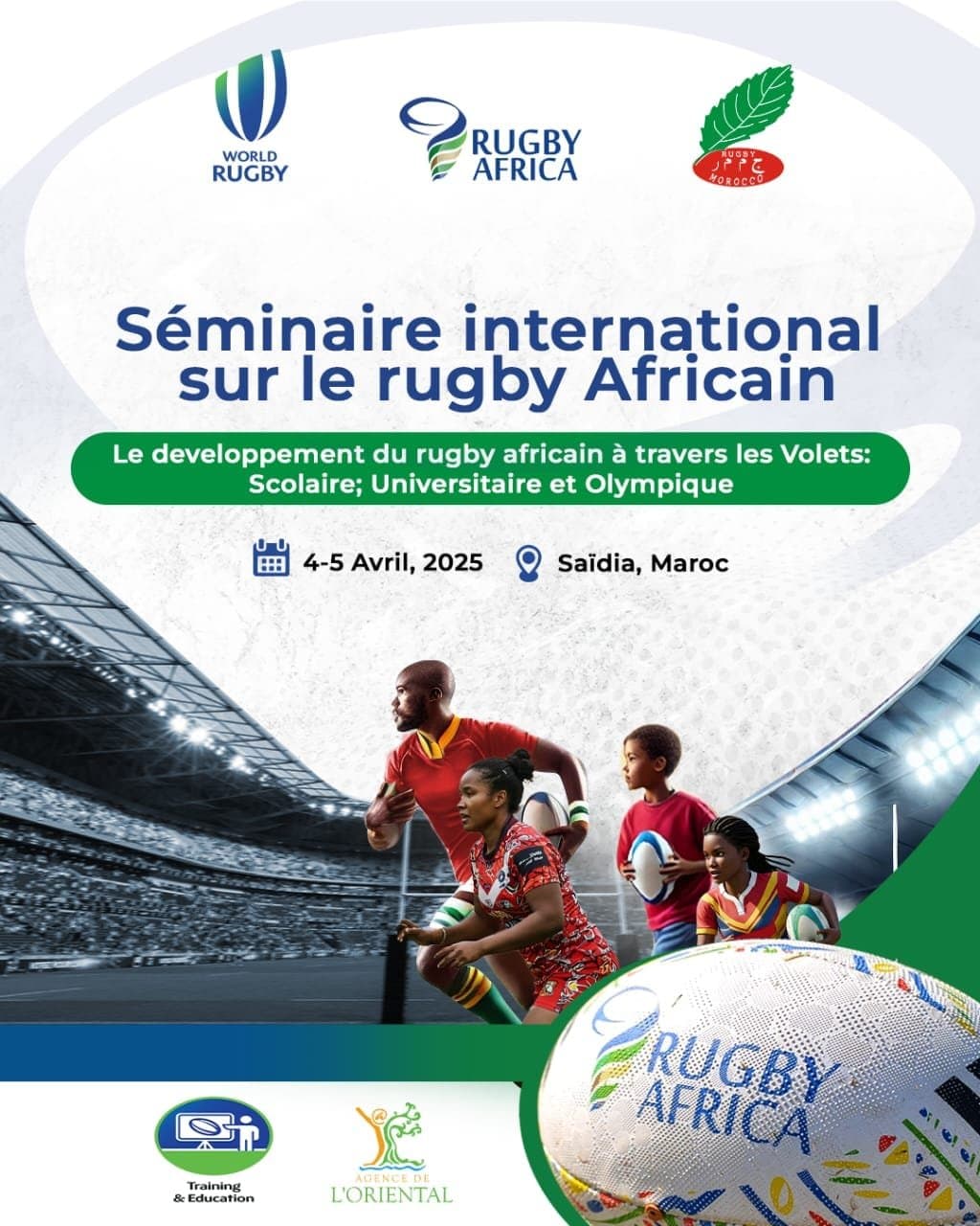 Saïdia accueille un forum sur le développement du rugby africain