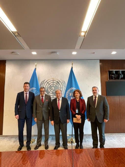 New York : M. Hilale s’entretient avec le Secrétaire général de l’ONU