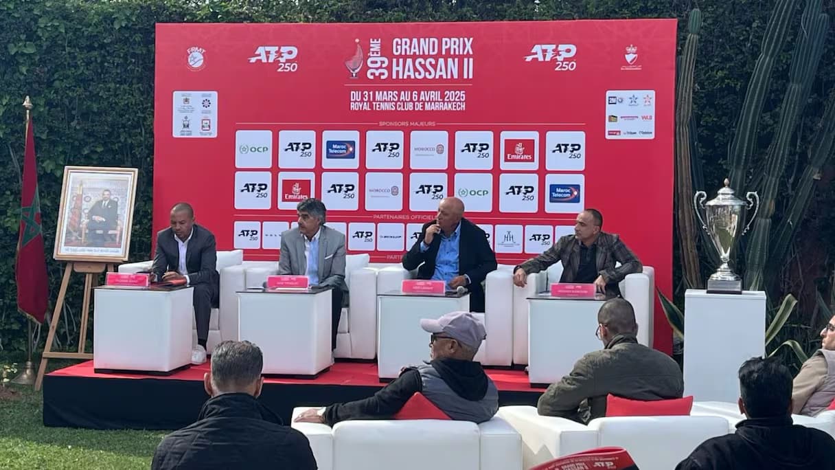 Le Grand Prix Hassan II de Tennis Attire des Stars à Marrakech