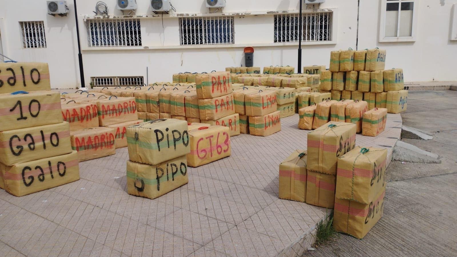 Saisie record de drogue à Sidi Kacem