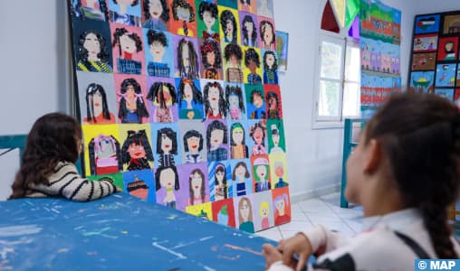 Moussem d'Assilah : Exposition des œuvres des ateliers artistiques