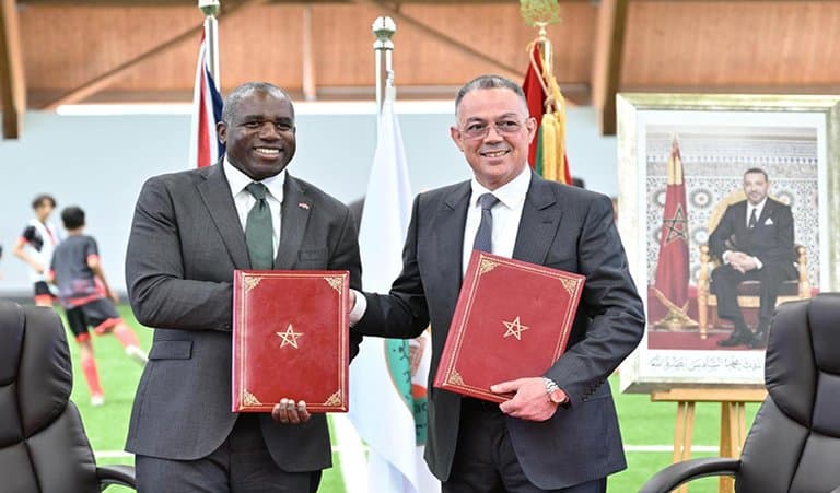 Coopération Maroc–UK pour la Coupe du Monde