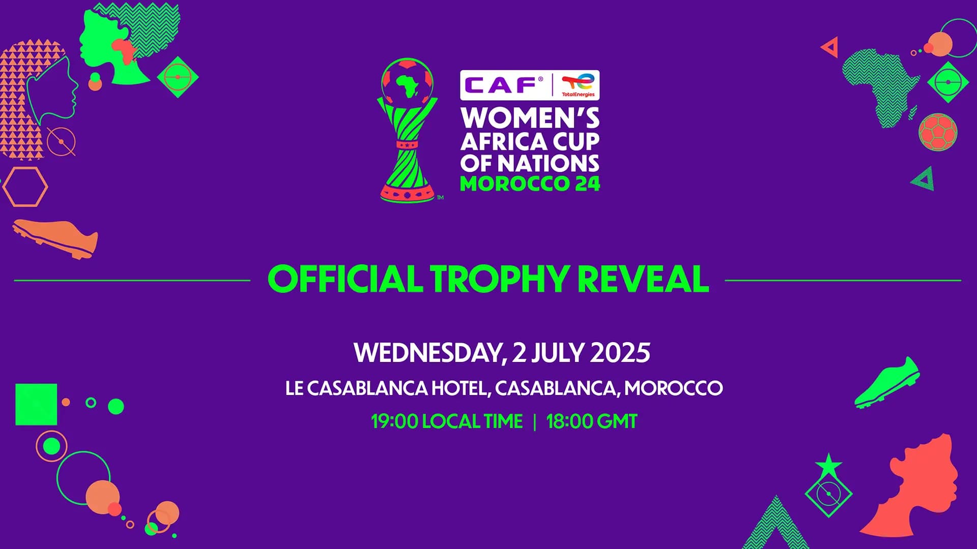 CAN féminine: la CAF dévoilera le nouveau trophée