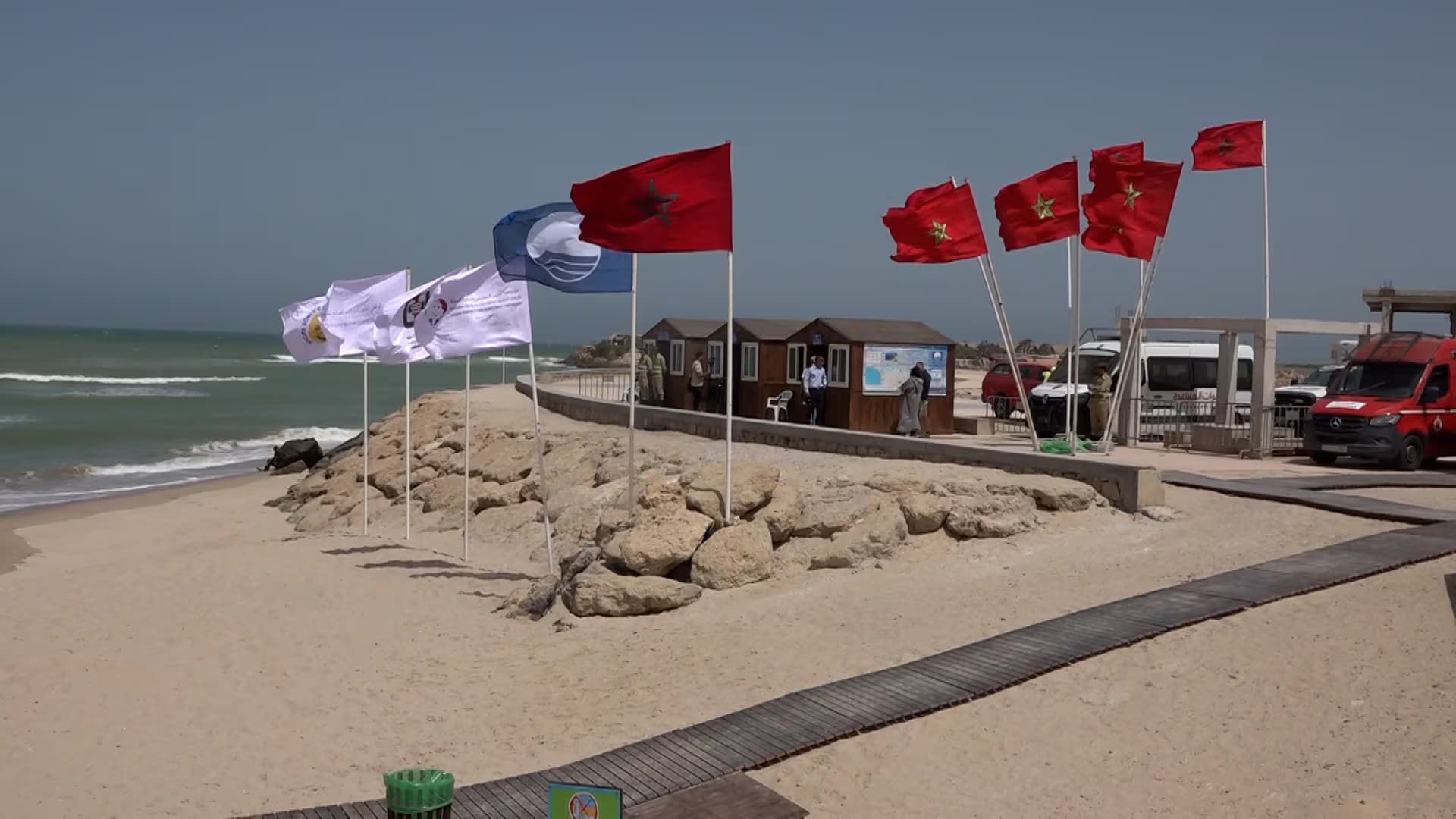 Laâyoune : Foum El Oued conserve son label “Pavillon Bleu”