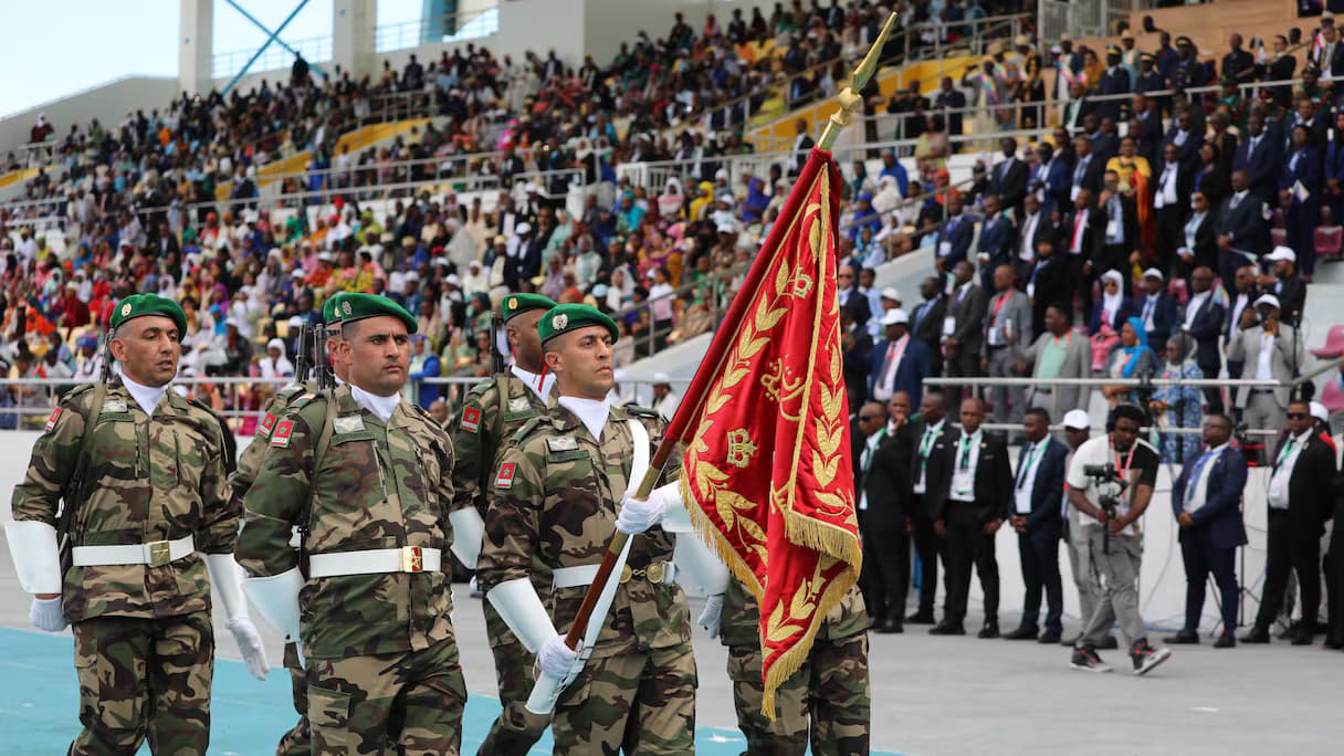 Les FAR aux célébrations du cinquantenaire comorien