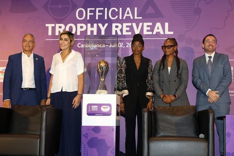 CAN féminine 2024: la CAF dévoile le nouveau trophée