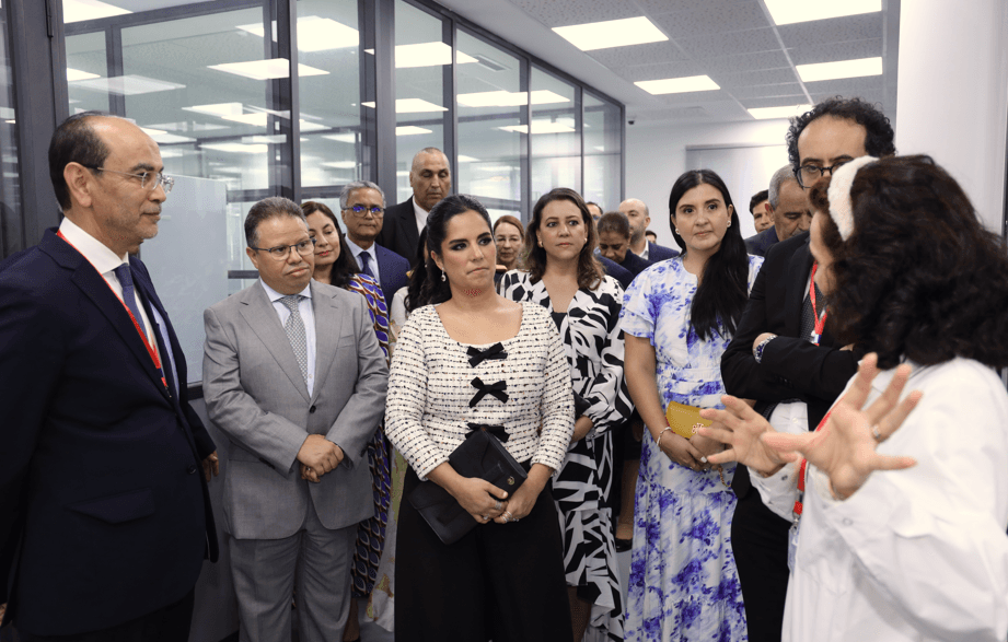 La Première Dame du Salvador en visite au Centre Mohammed VI