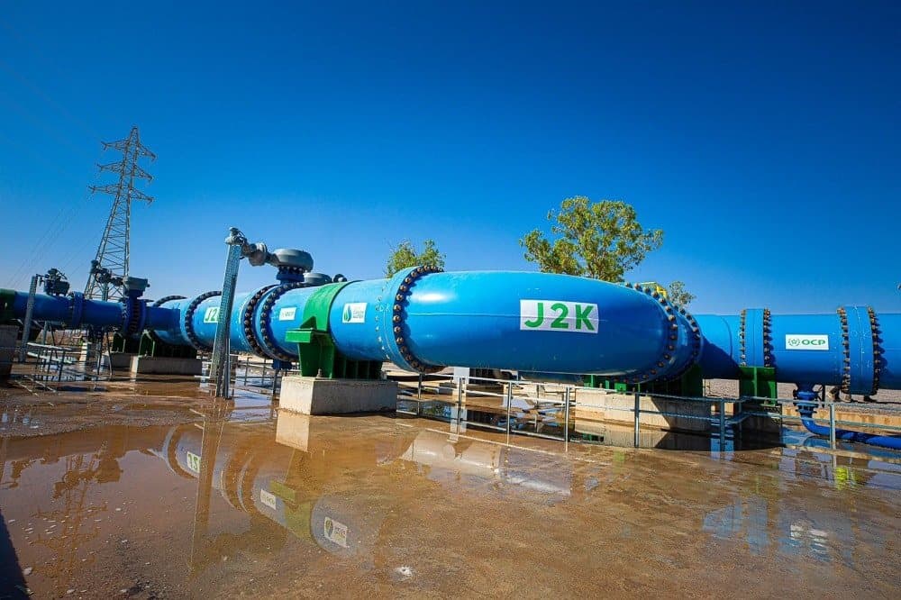 Eau dessalée: OCP lance le pipeline Jorf–Khouribga