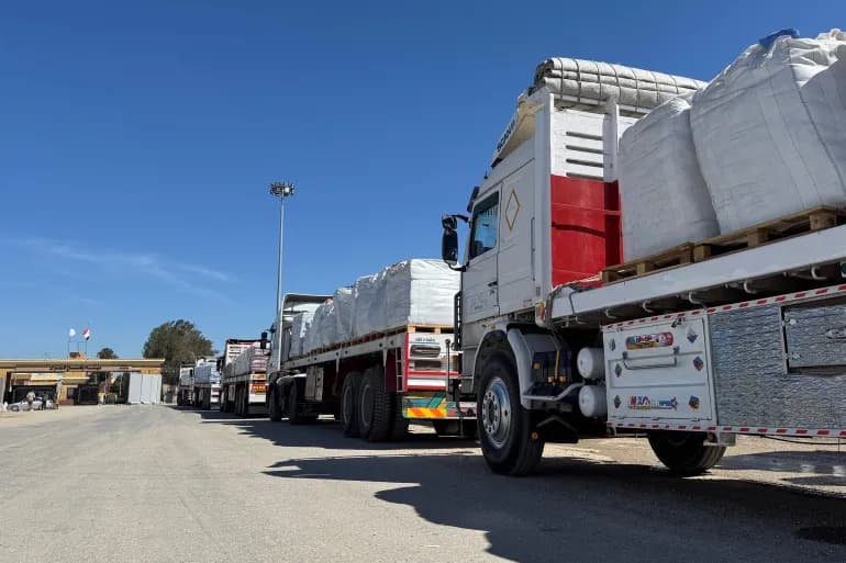 Gaza : Israël autorise l’entrée limitée de marchandises commerciales