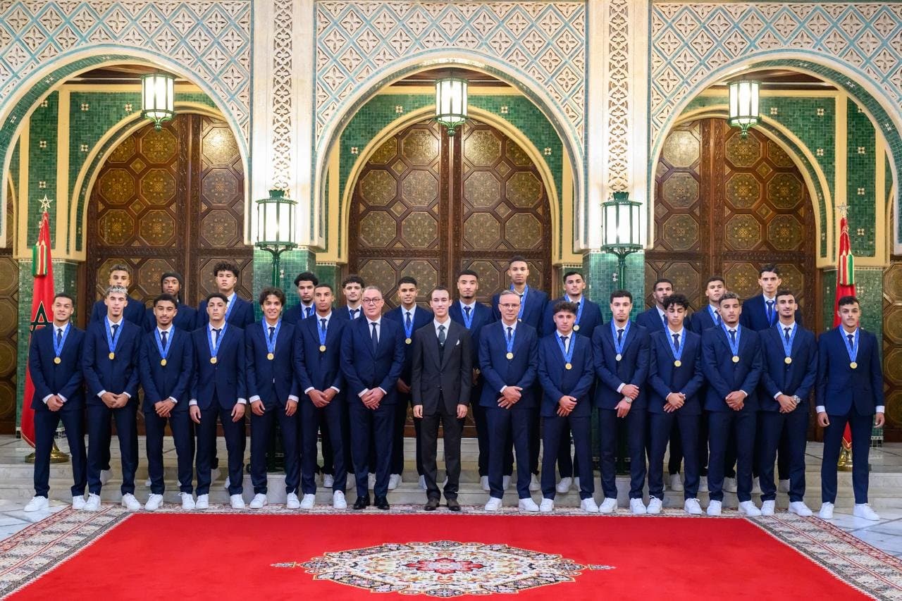 SAR Moulay El Hassan honore les champions du monde U20